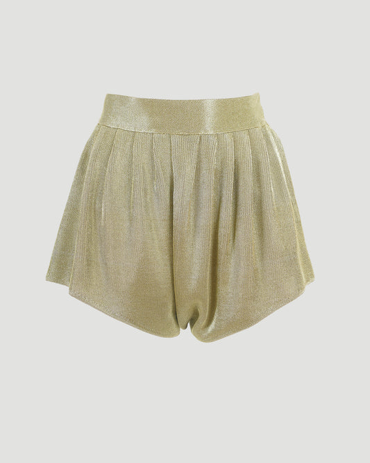 High-Rise Mesh Shorts