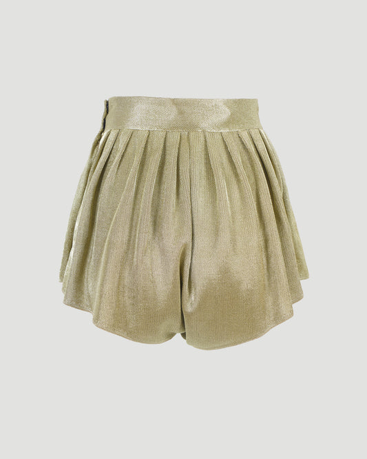 High-Rise Mesh Shorts