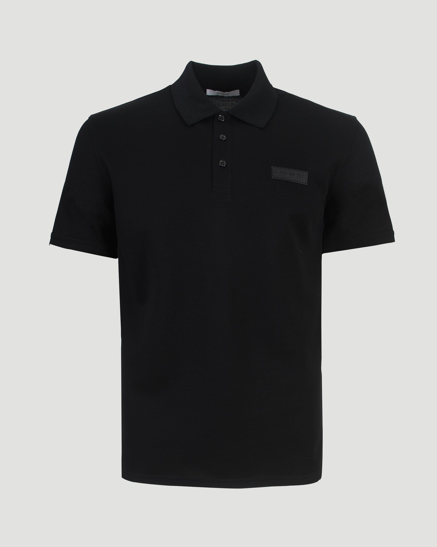 Polo in Cotton with GIVENCHY Paris Gros Grain
