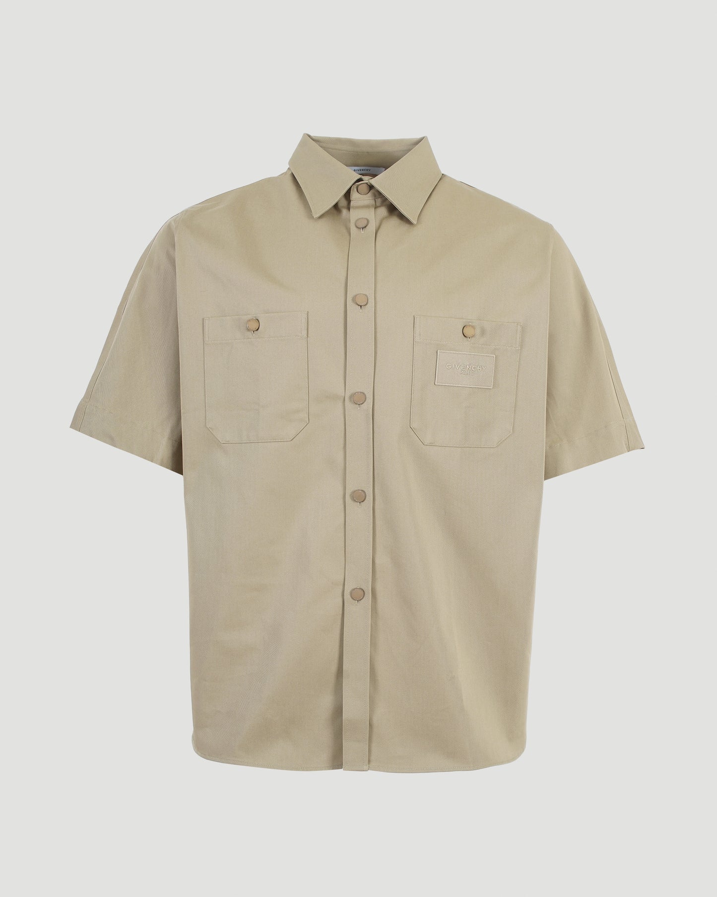 Couture Seam Shirt with GIVENCHY Paris Patch