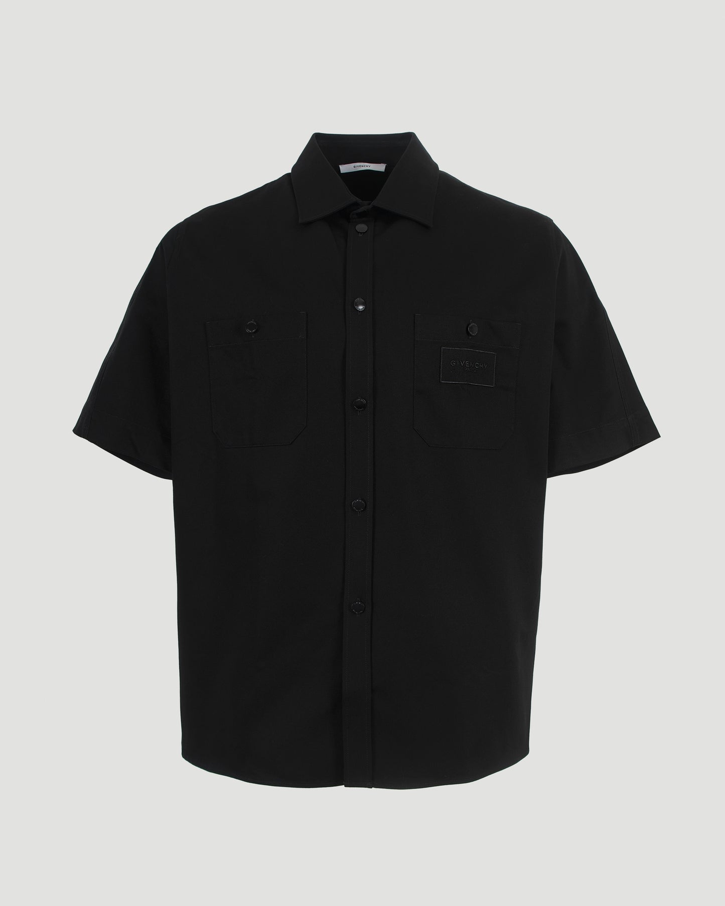 Couture Seam Shirt with GIVENCHY Paris Patch