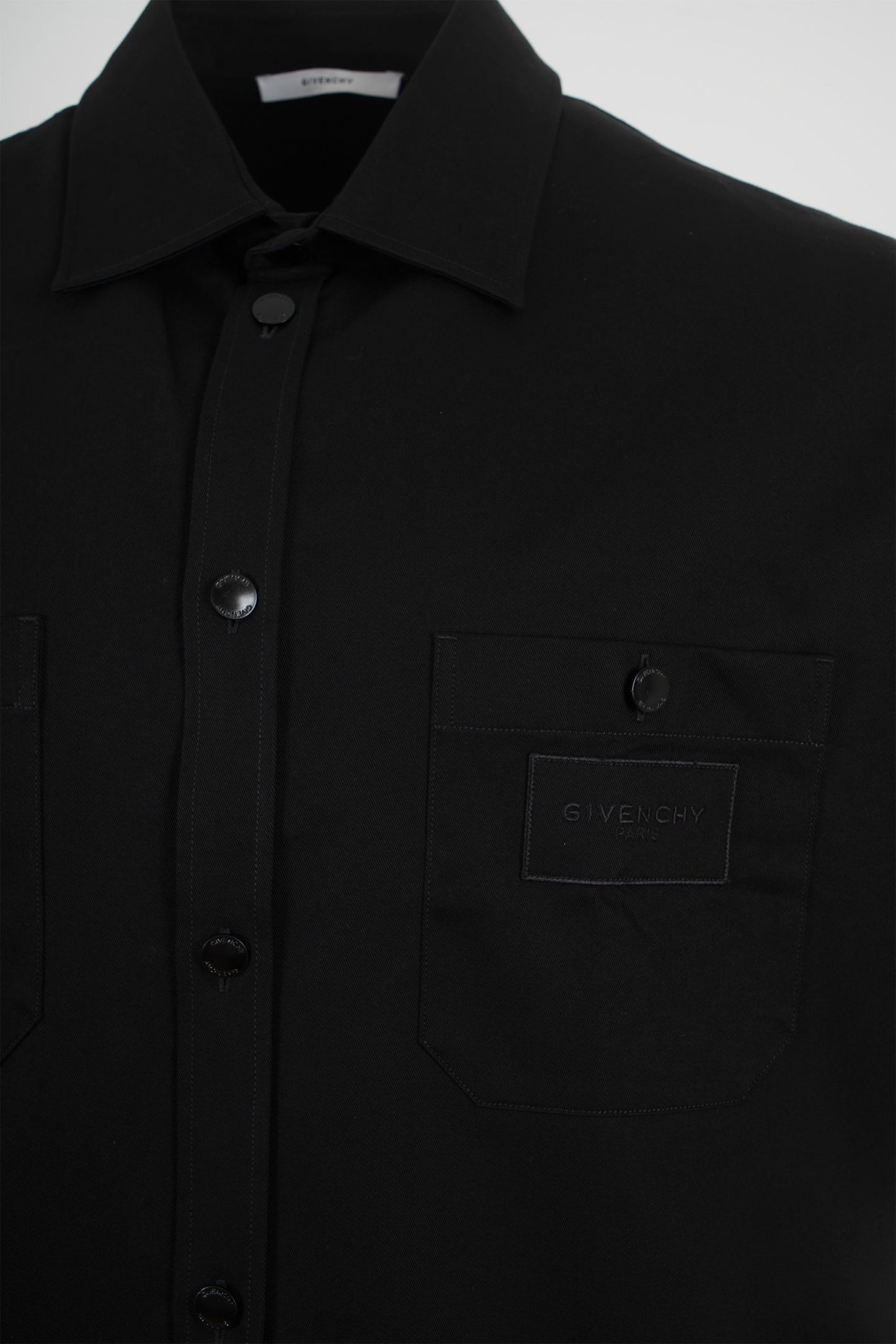 Couture Seam Shirt with GIVENCHY Paris Patch