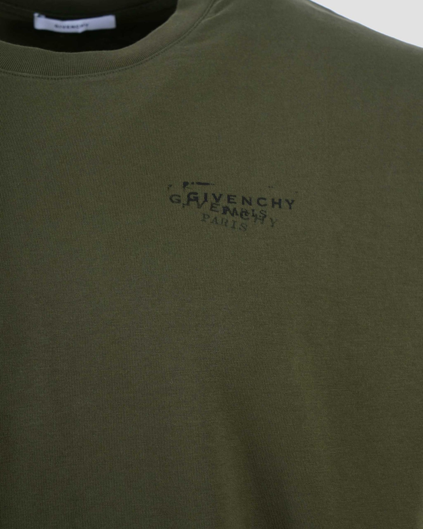 T-shirt with GIVENCHY Stamp Print
