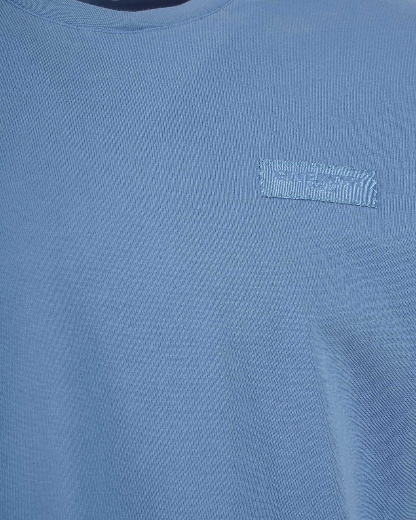 T-shirt in Cotton with GIVENCHY Paris Gros Grain