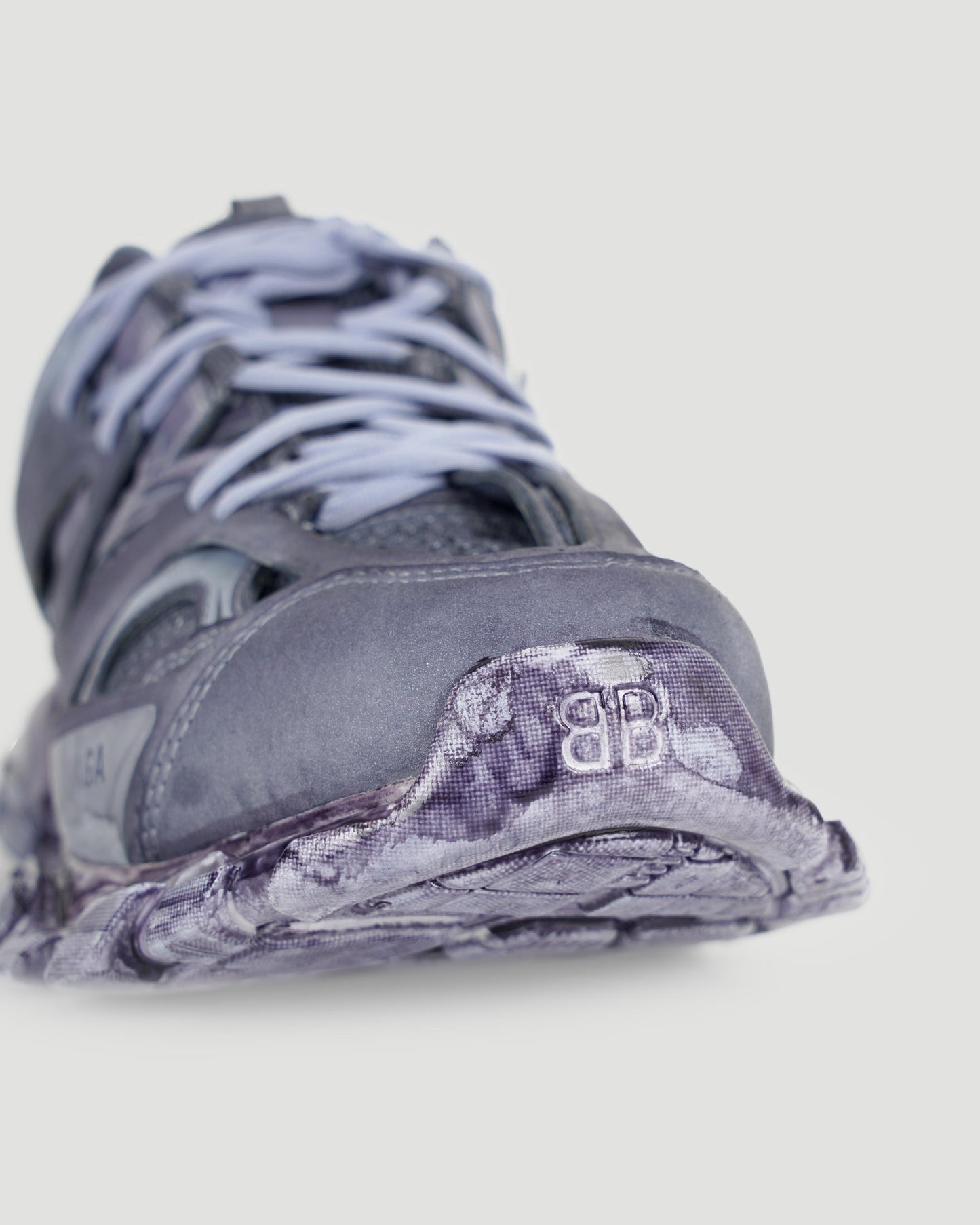 TRACK SNEAKER IN FADED BLUE