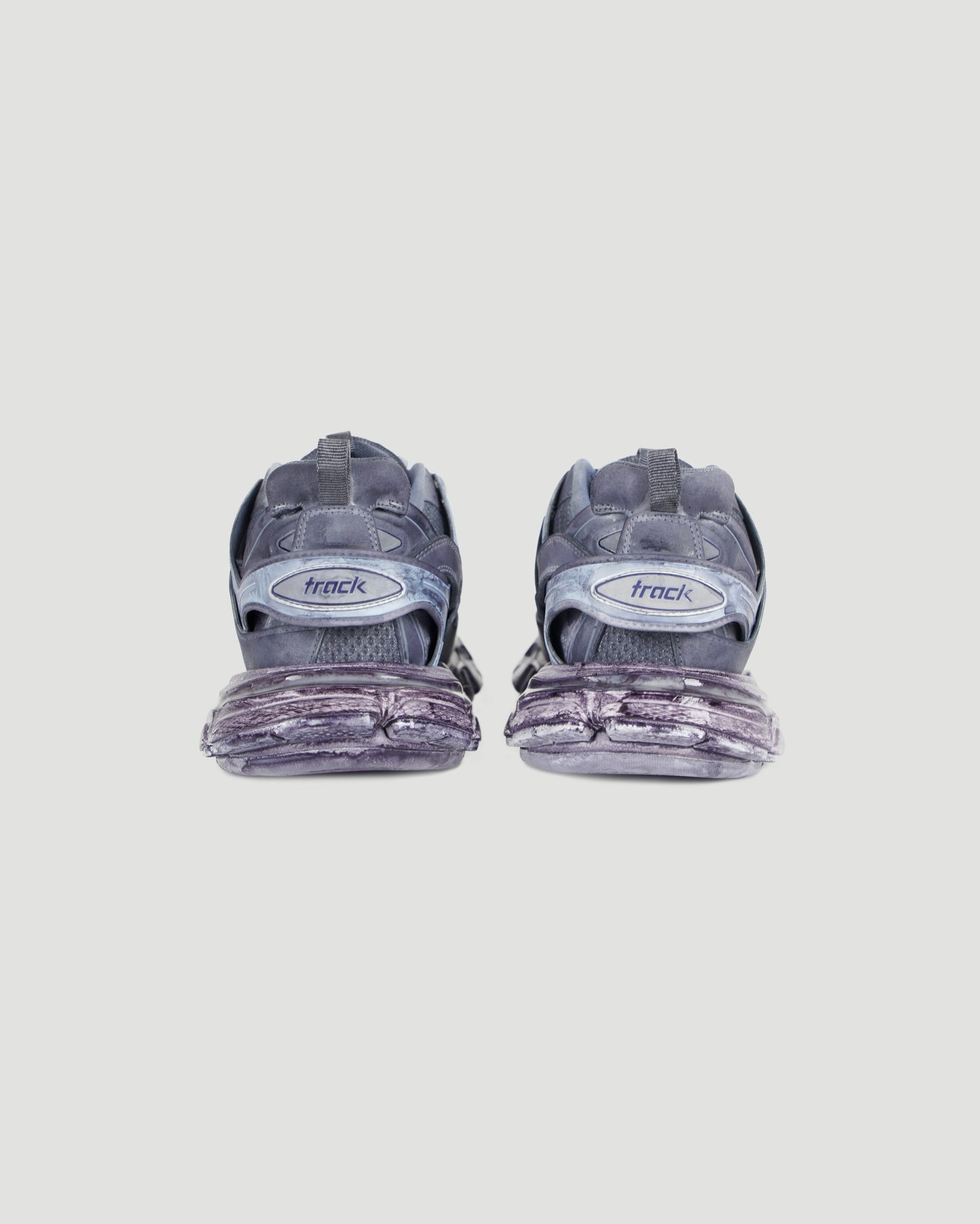 TRACK SNEAKER IN FADED BLUE