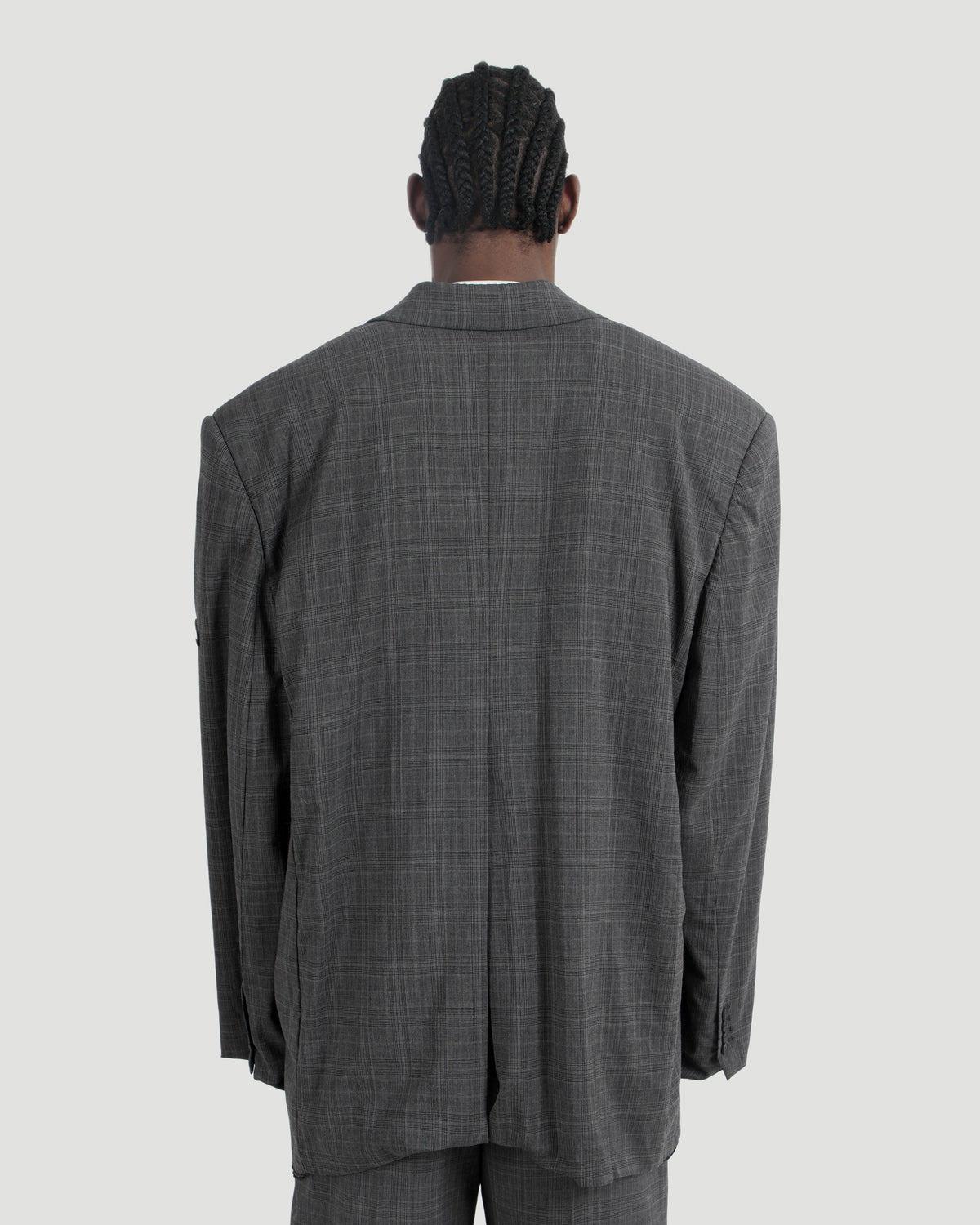 Balenciaga OVERSIZED BLAZER IN GREY — product photo 3