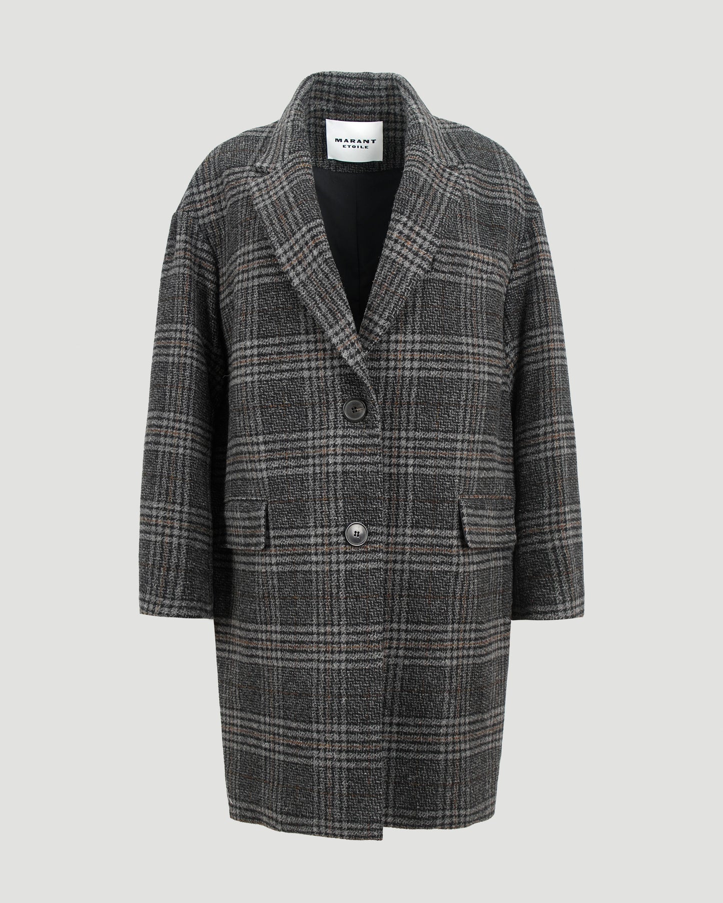 Limiza Wool Coat in Grey