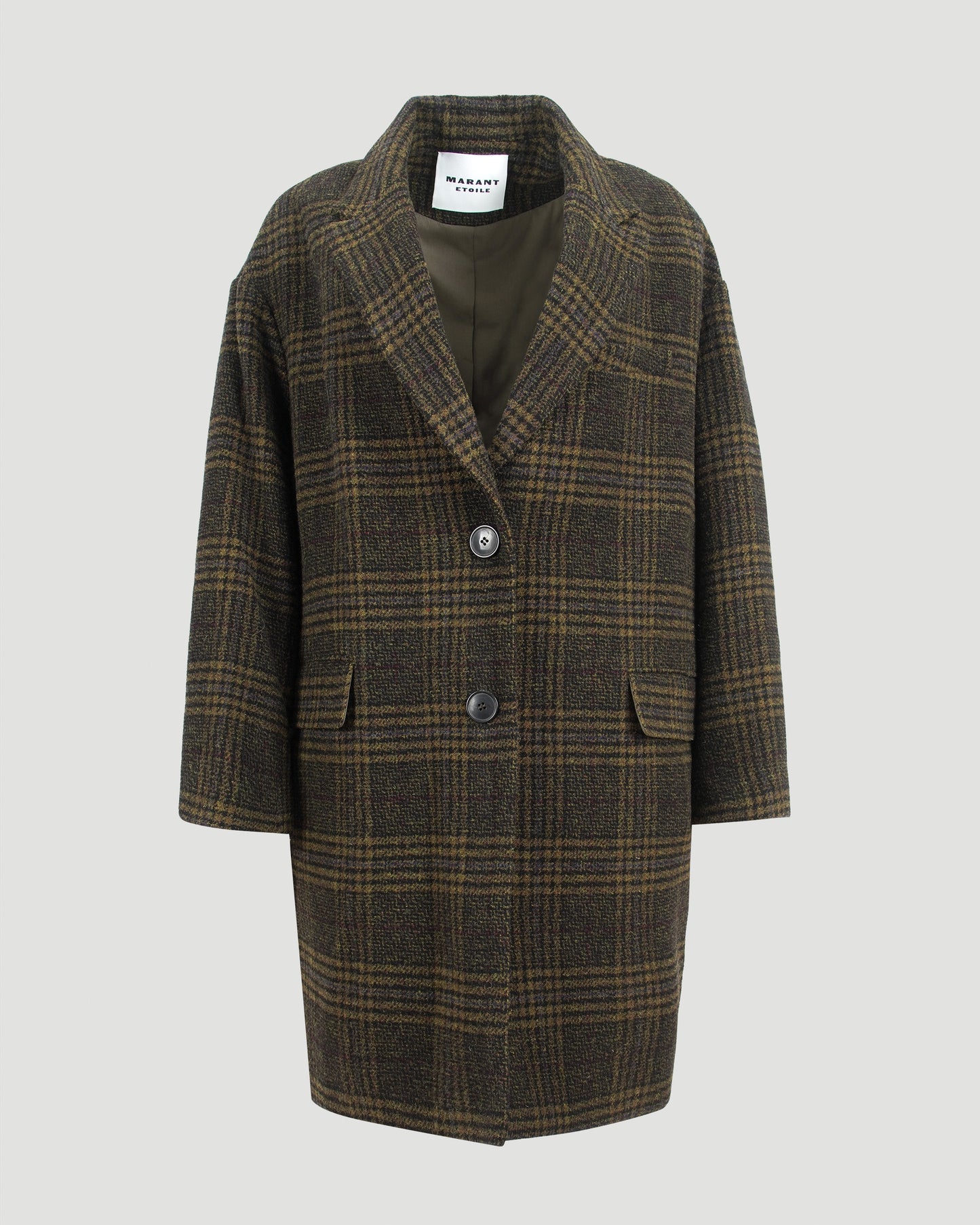 Limiza Wool Coat in Khaki
