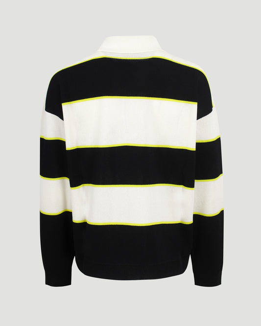 Striped Polo Jumper