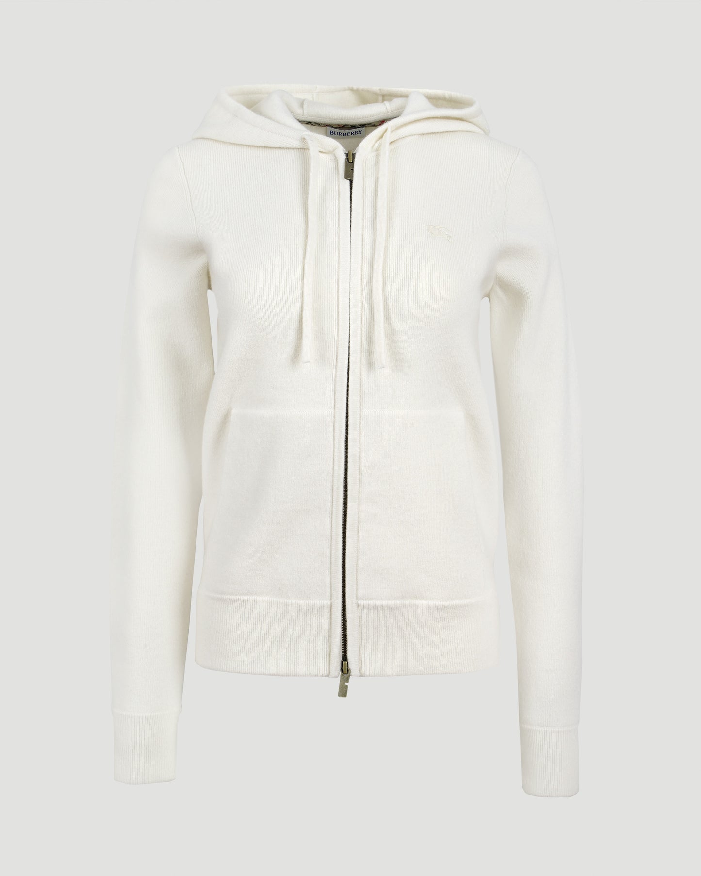Cashmere Blend Zip Hoodie