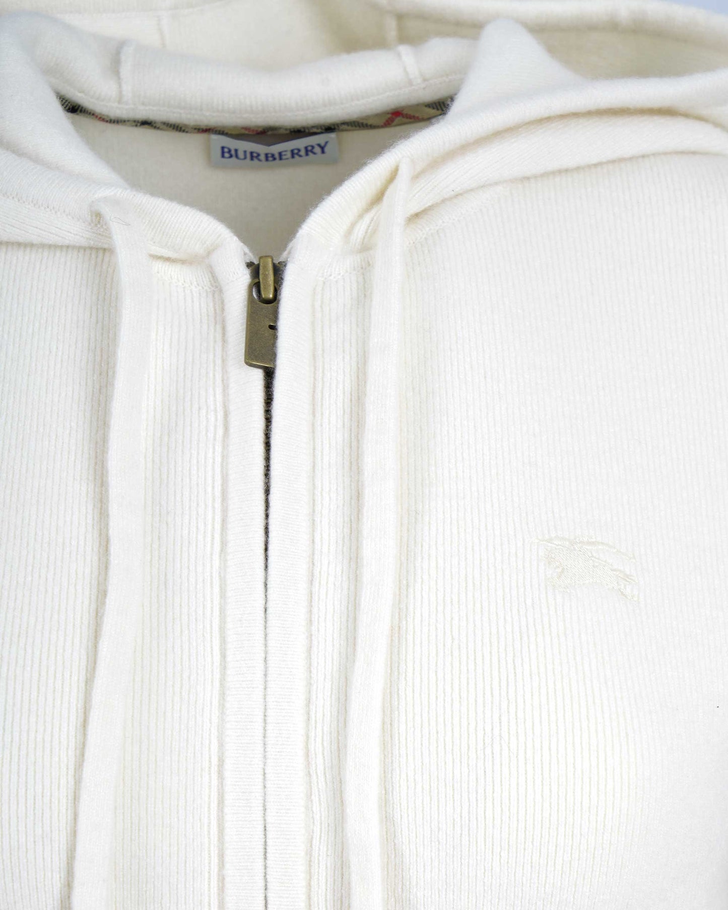Cashmere Blend Zip Hoodie