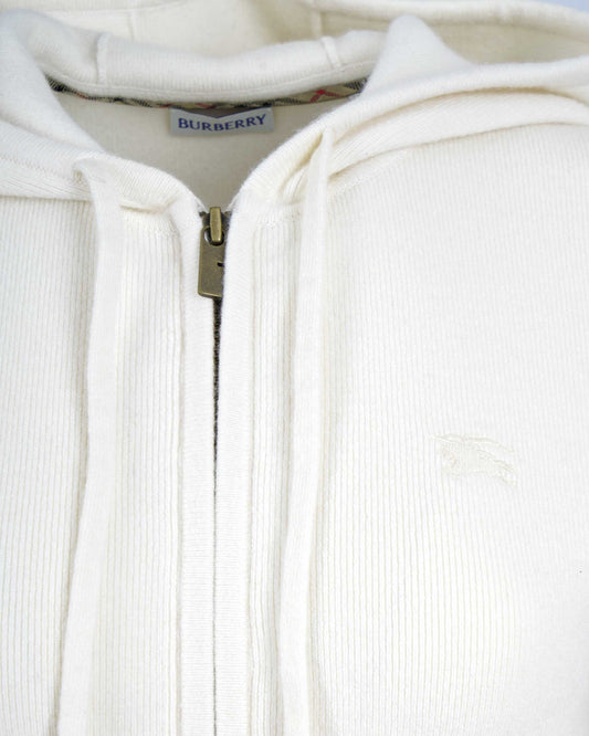 Cashmere Blend Zip Hoodie