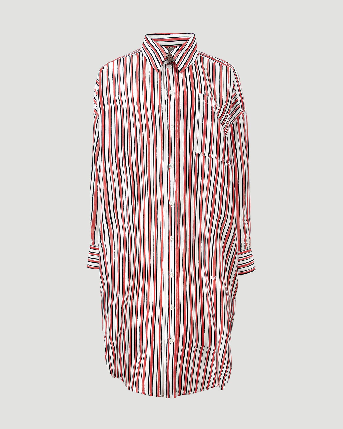 Shirt-Dress in Silk