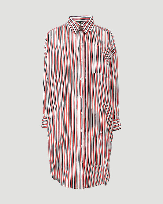 Shirt-Dress in Silk