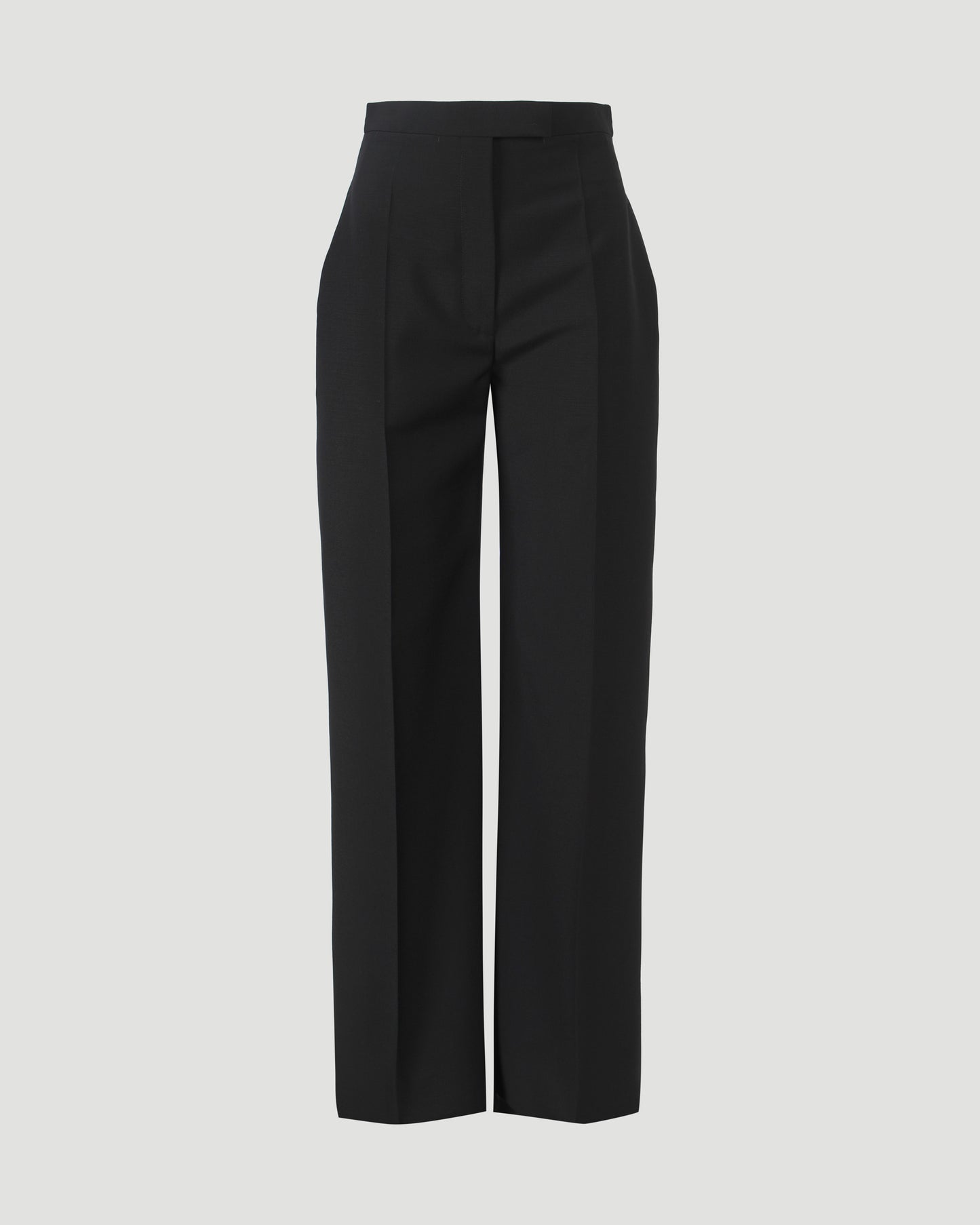 Wool Trousers in Black