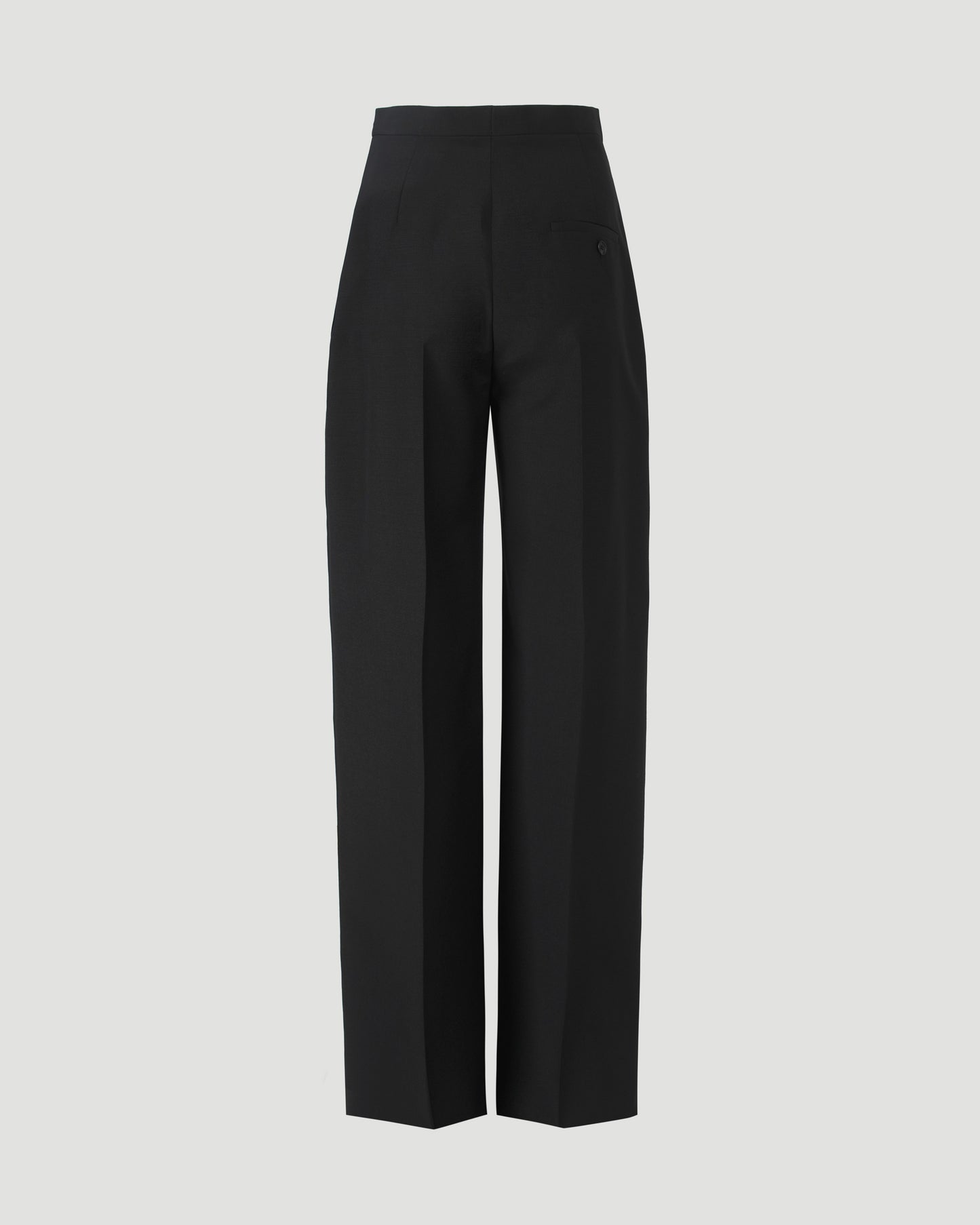 Wool Trousers in Black