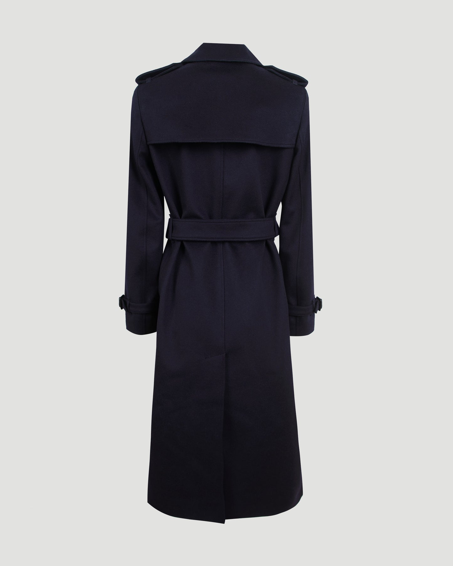 Long Cashmere Kensington Trench Coat