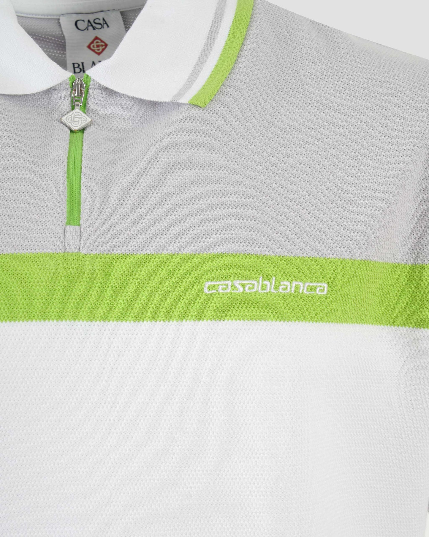 Grey Short Sleeve Polo Shirt