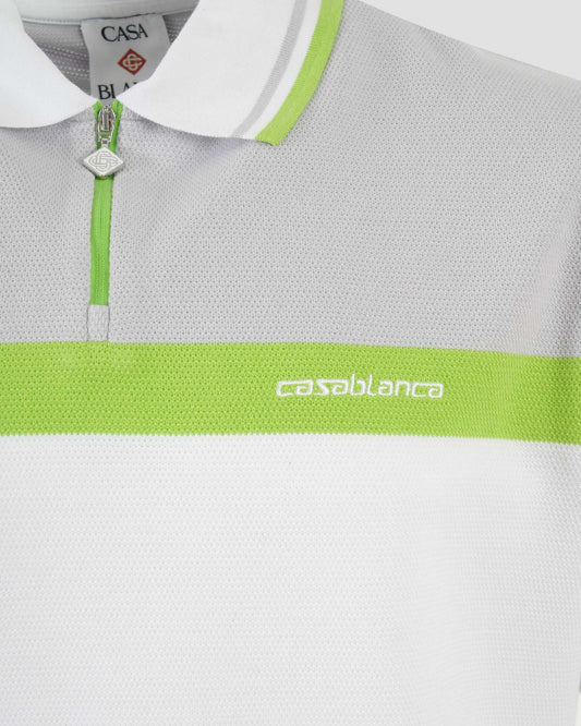 Grey Short Sleeve Polo Shirt