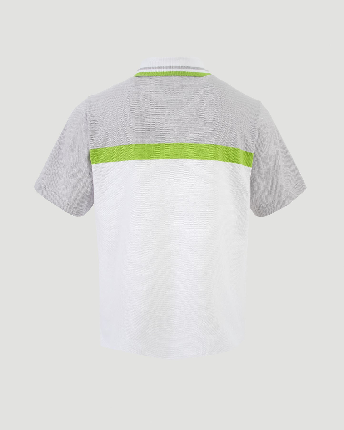 Grey Short Sleeve Polo Shirt