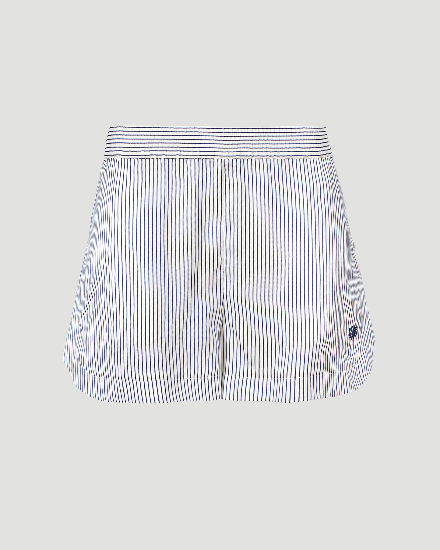 Striped Shorts in Silk