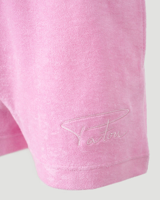 Cotton Shorts in Pink