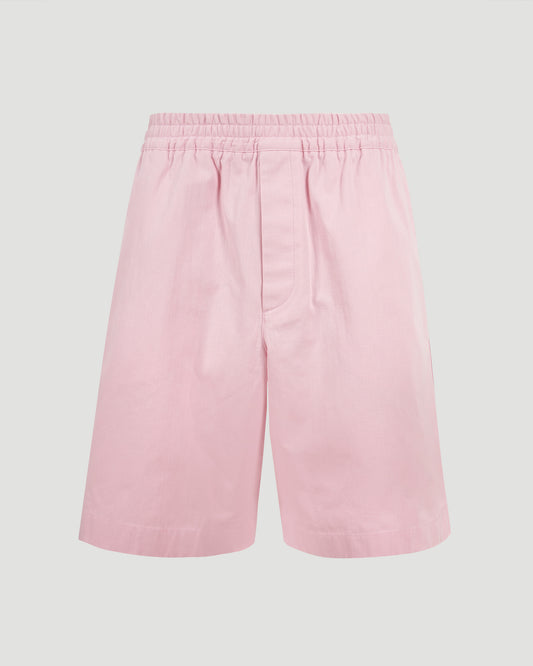 Cotton Twill Shorts in Camelia