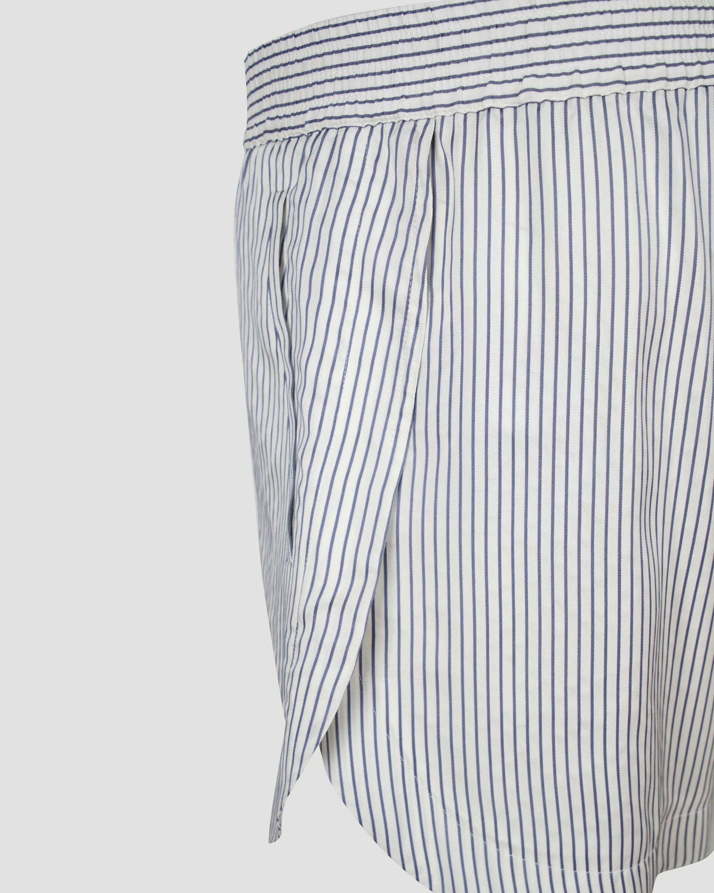 Striped Shorts in Silk