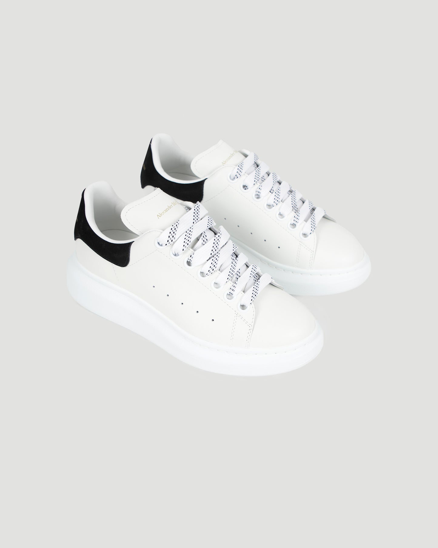 Oversized Sneaker in White and Black