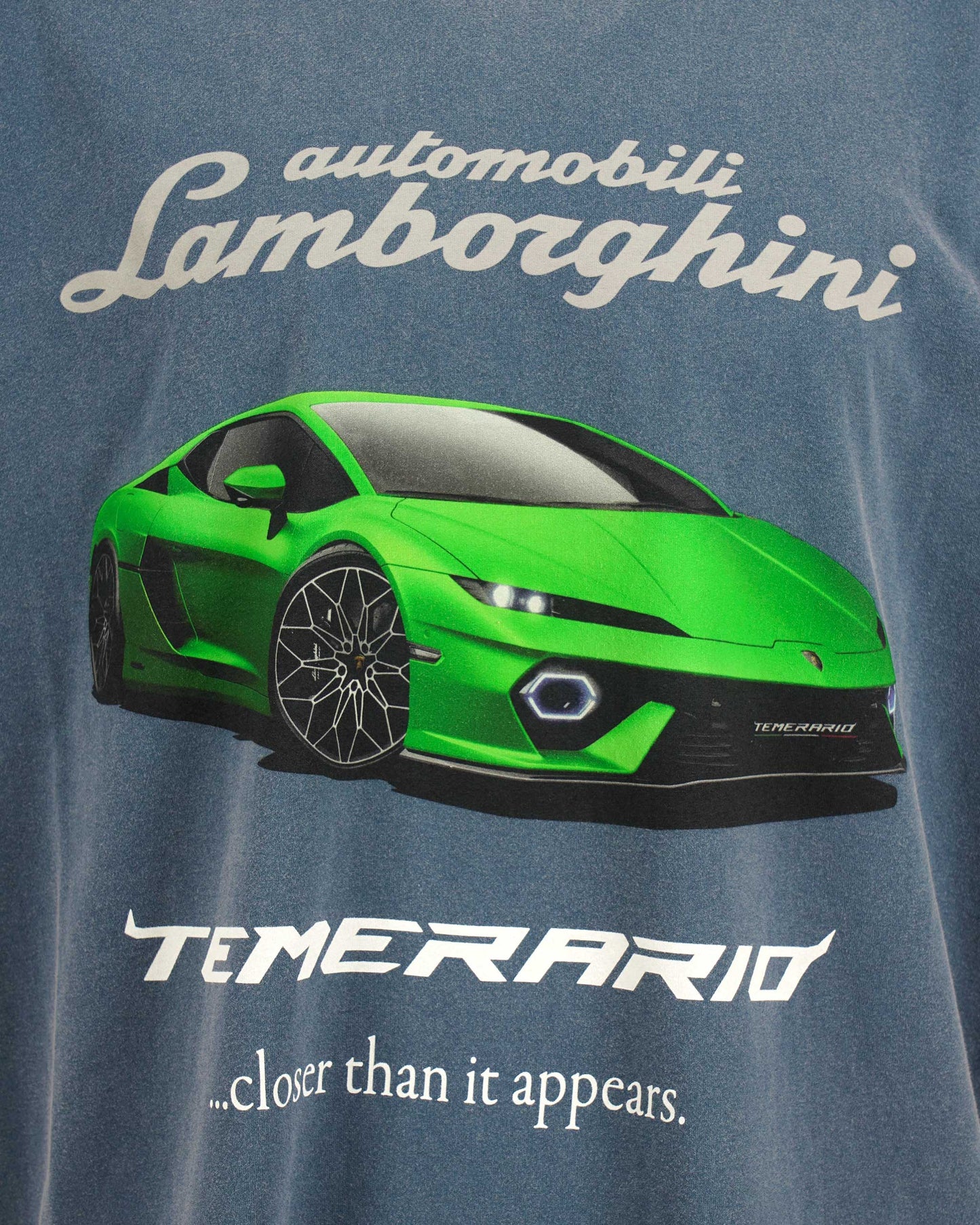 Automobili Lamborghini Boxing T-shirt in Dark Blue