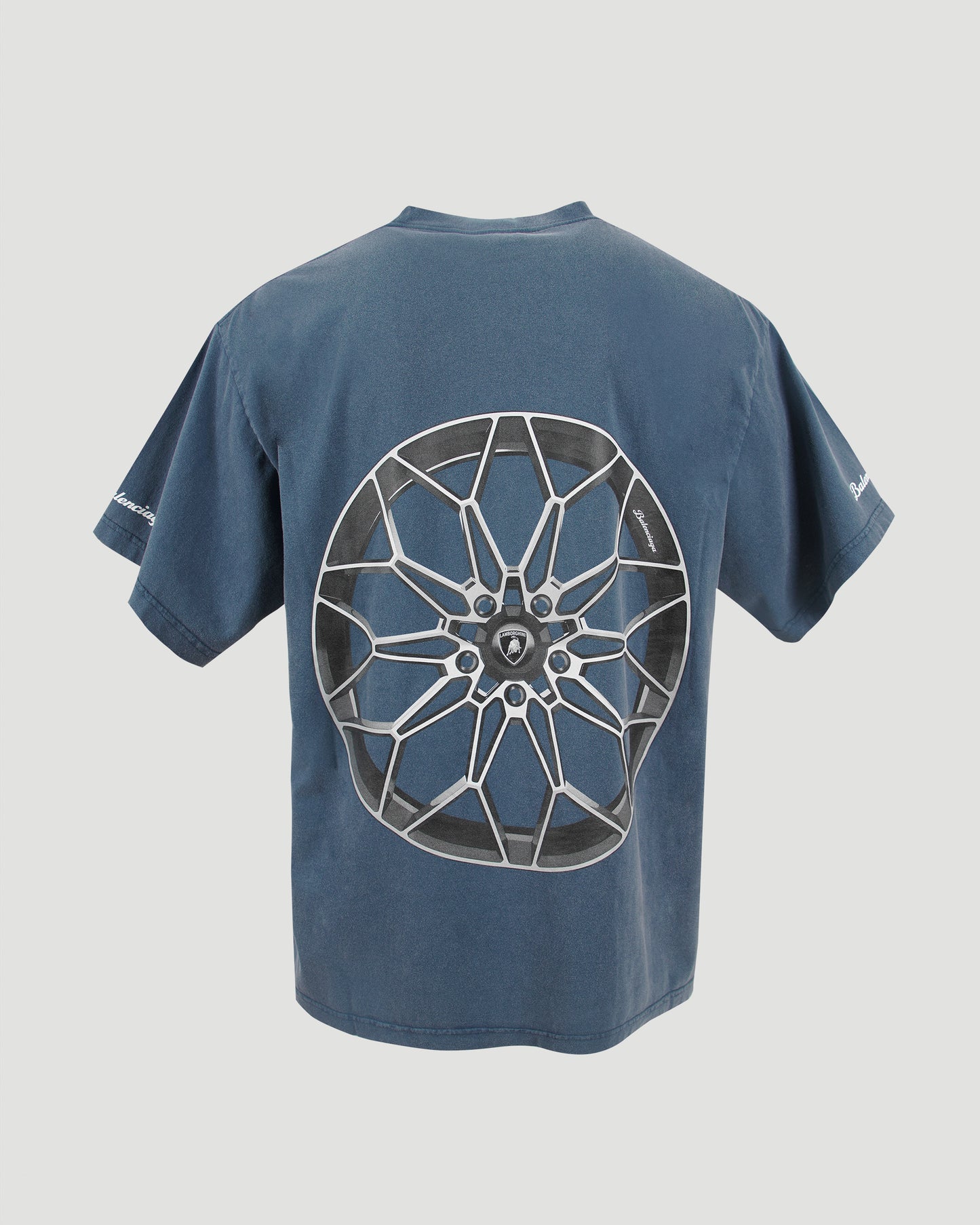 Automobili Lamborghini Boxing T-shirt in Dark Blue