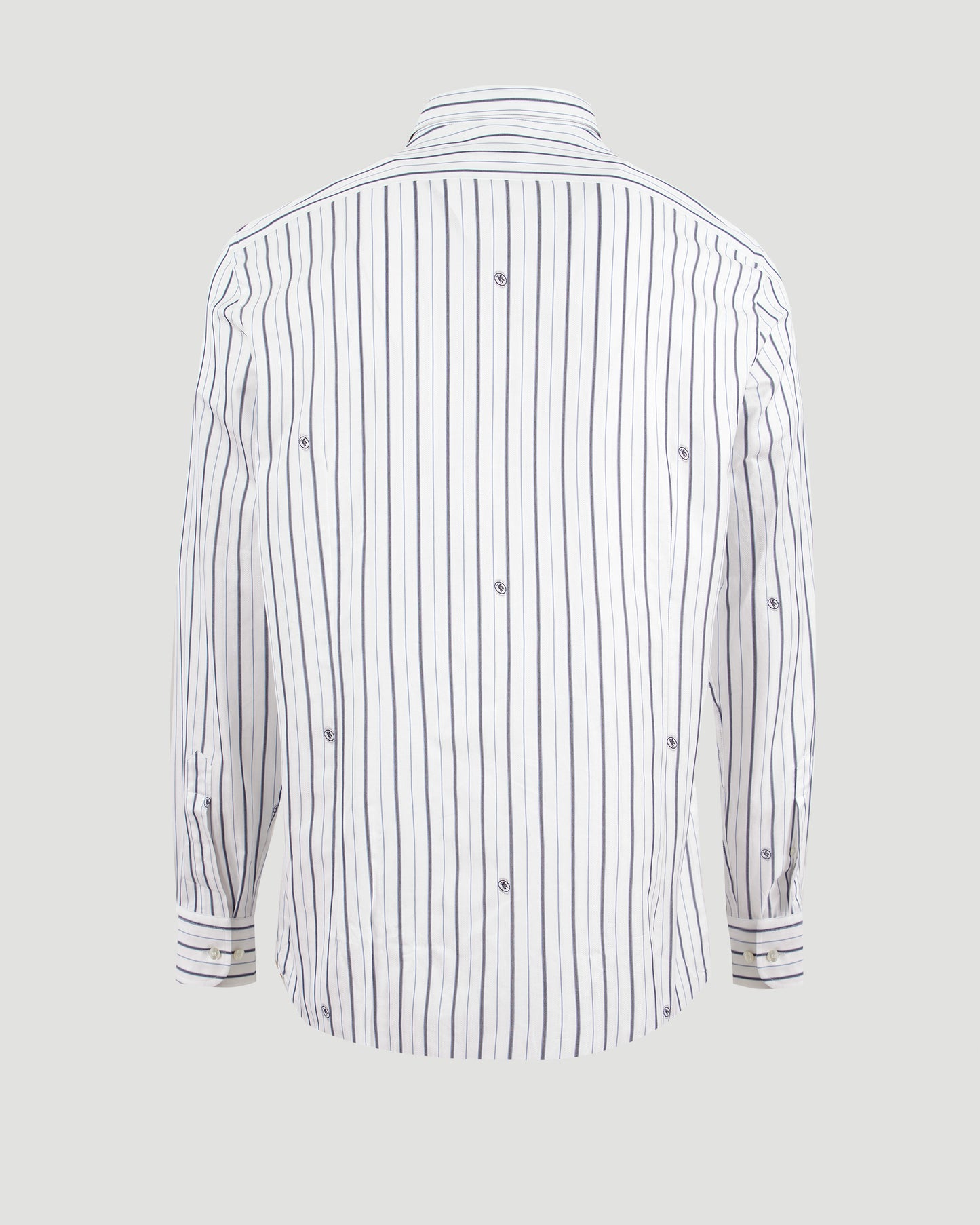 Striped Cotton Jacquard Shirt