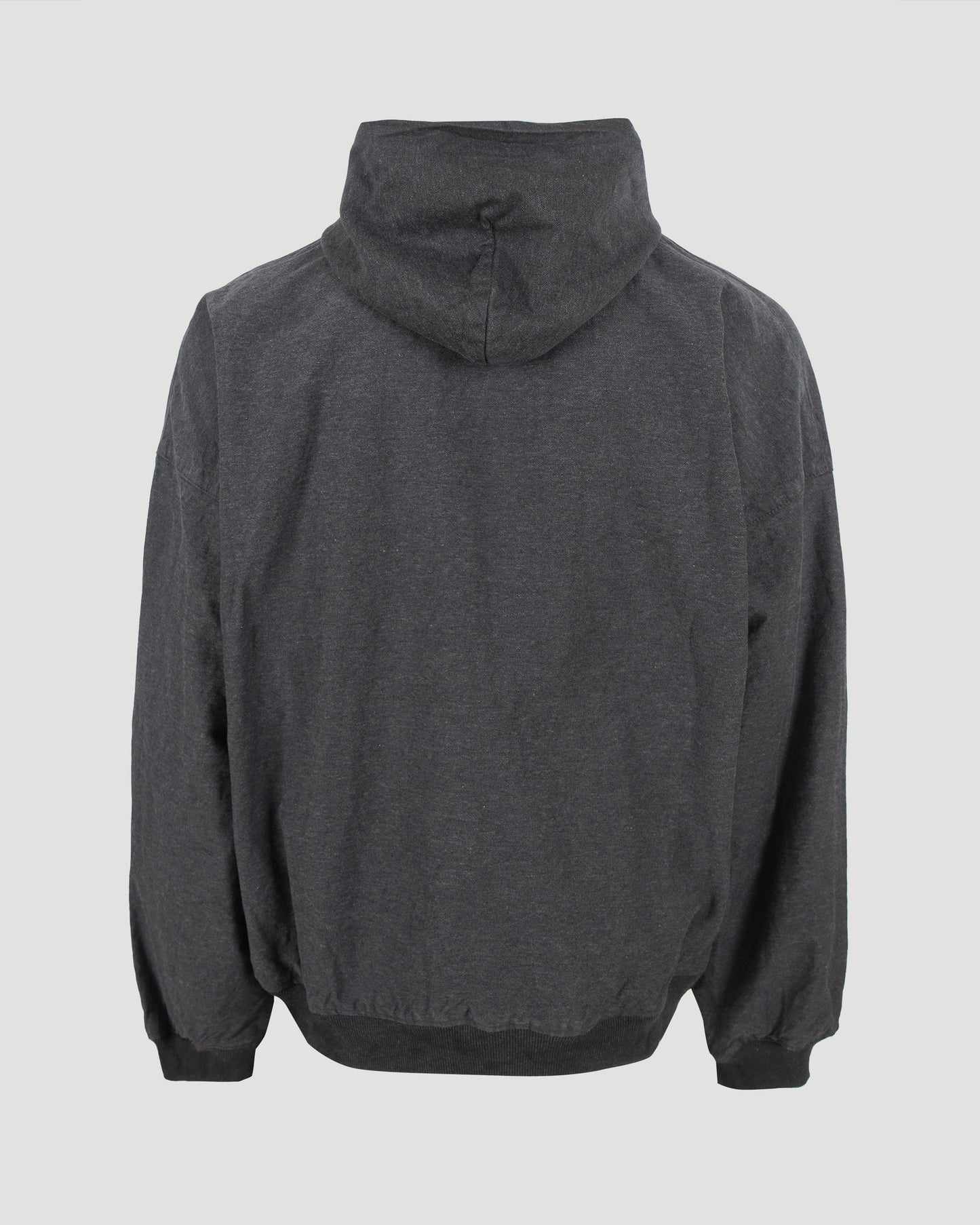 Trompe L'œil Hoodie in Anthracite