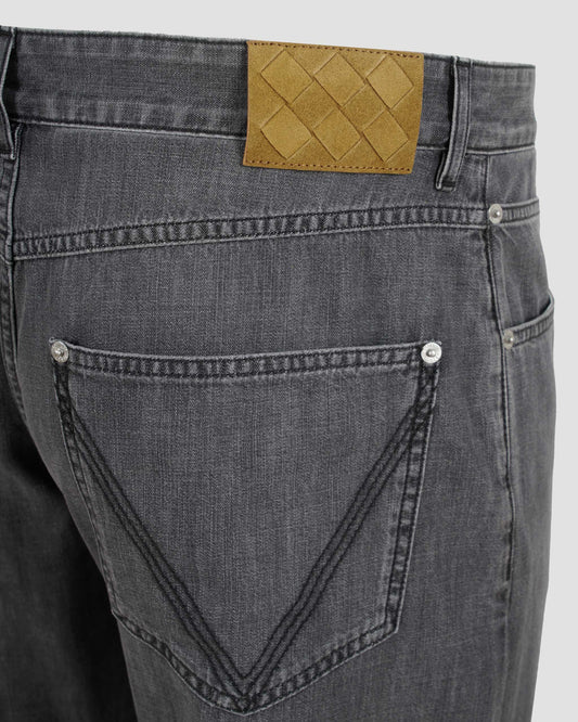 Vintage Black Straight Jeans