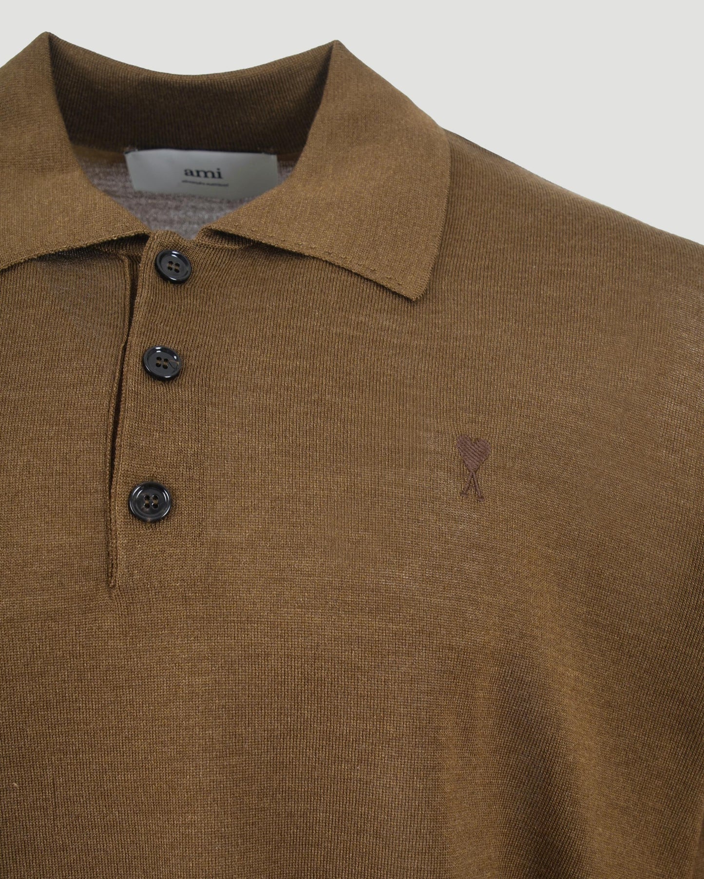 Ami de Coeur Polo in Brown