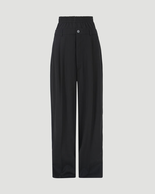 HYBRID TAILORING PANTS IN BLACK