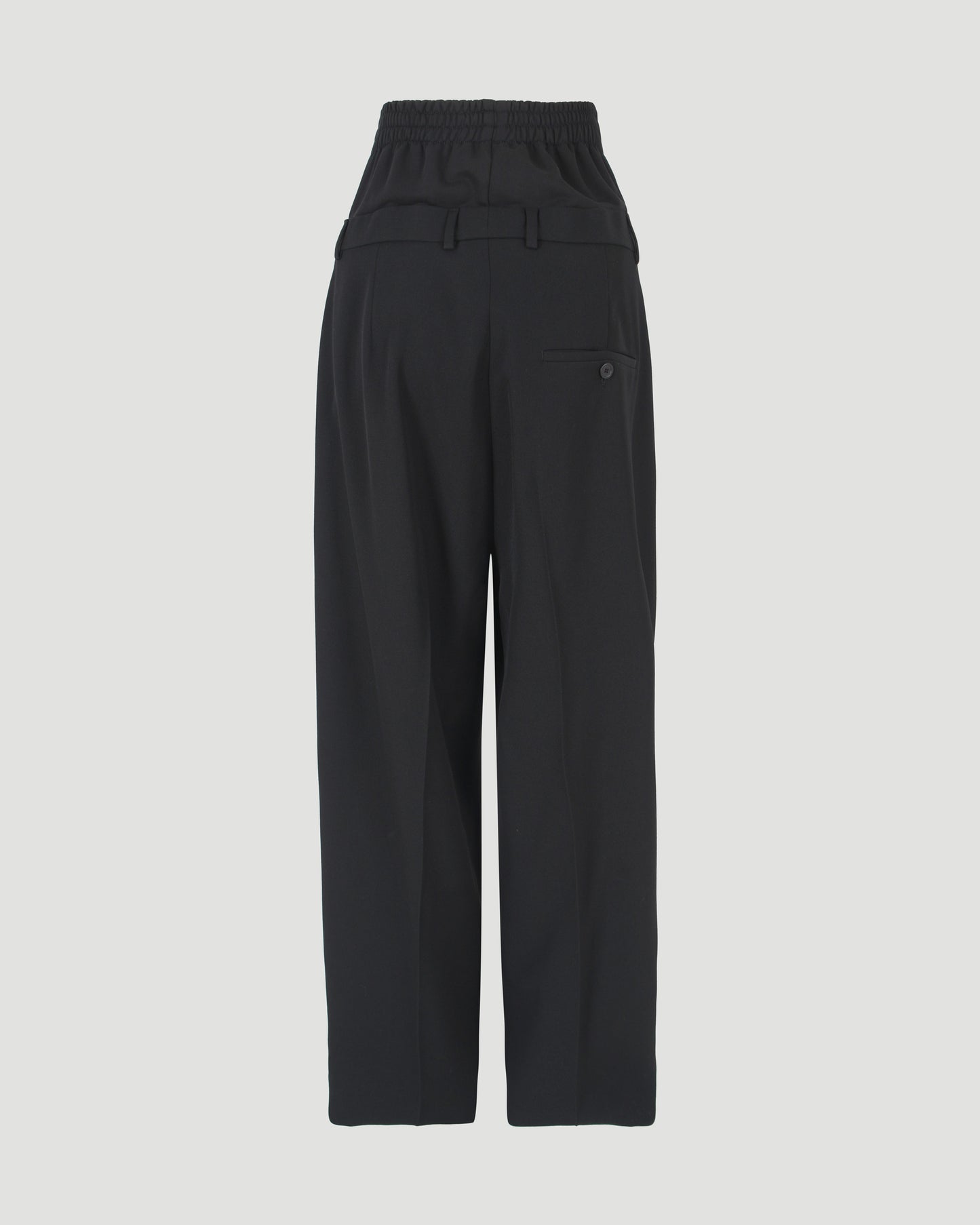 HYBRID TAILORING PANTS IN BLACK