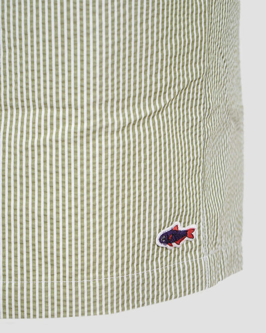 Seersucker Swim Shorts