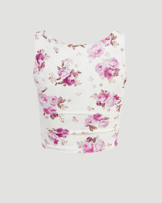Floral Swim Top