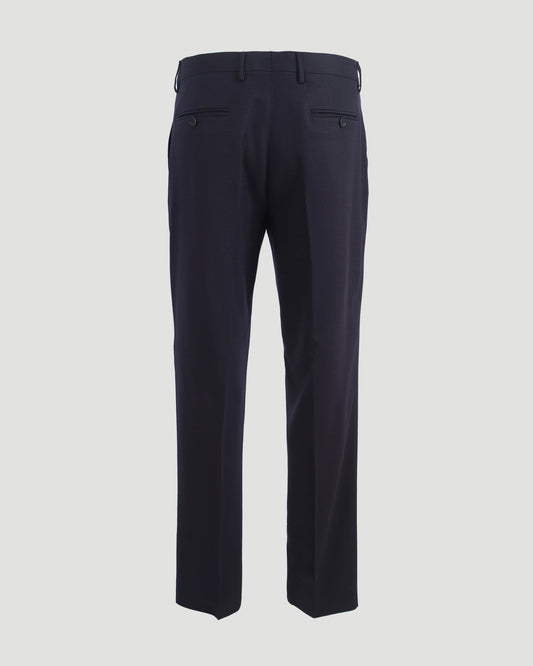 WOOL TROUSERS IN NAVY