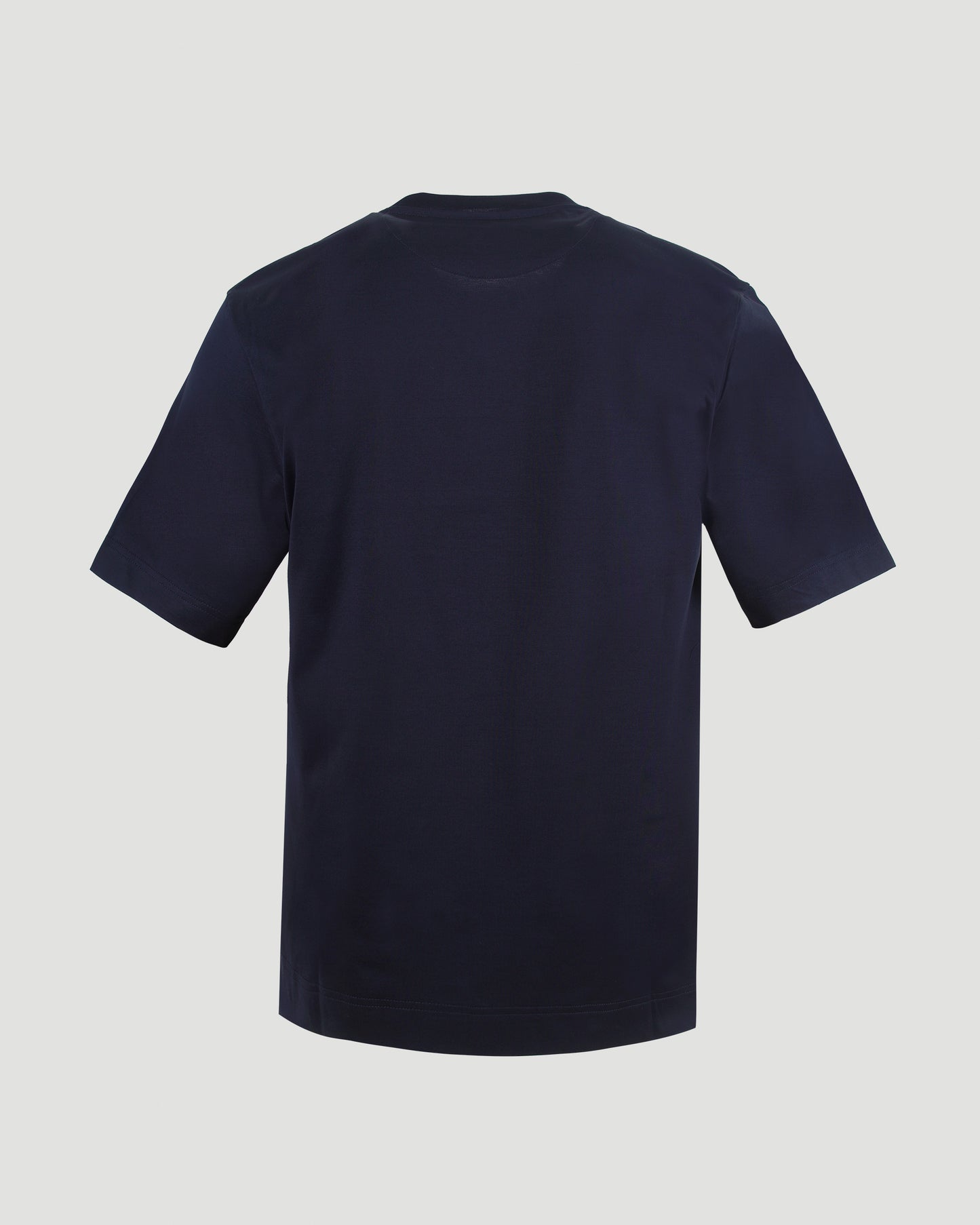 Cotton T-Shirt in Dark Blue