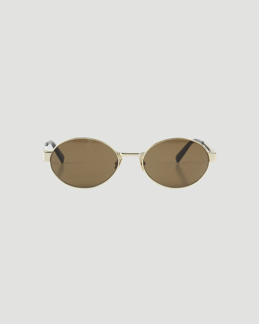 SL 692 SUNGLASSES IN GOLD AND BROWN