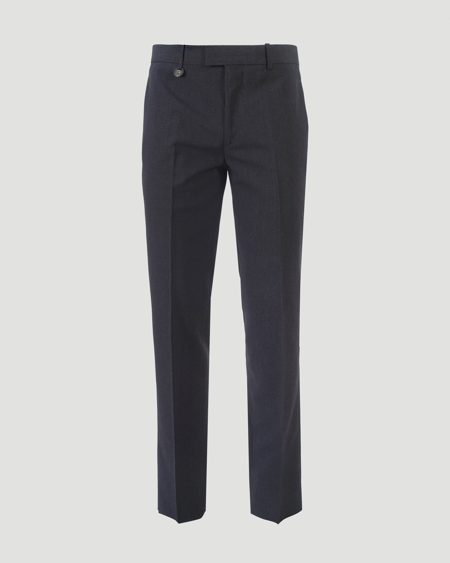Check Wool Cashmere Tailored Trousers