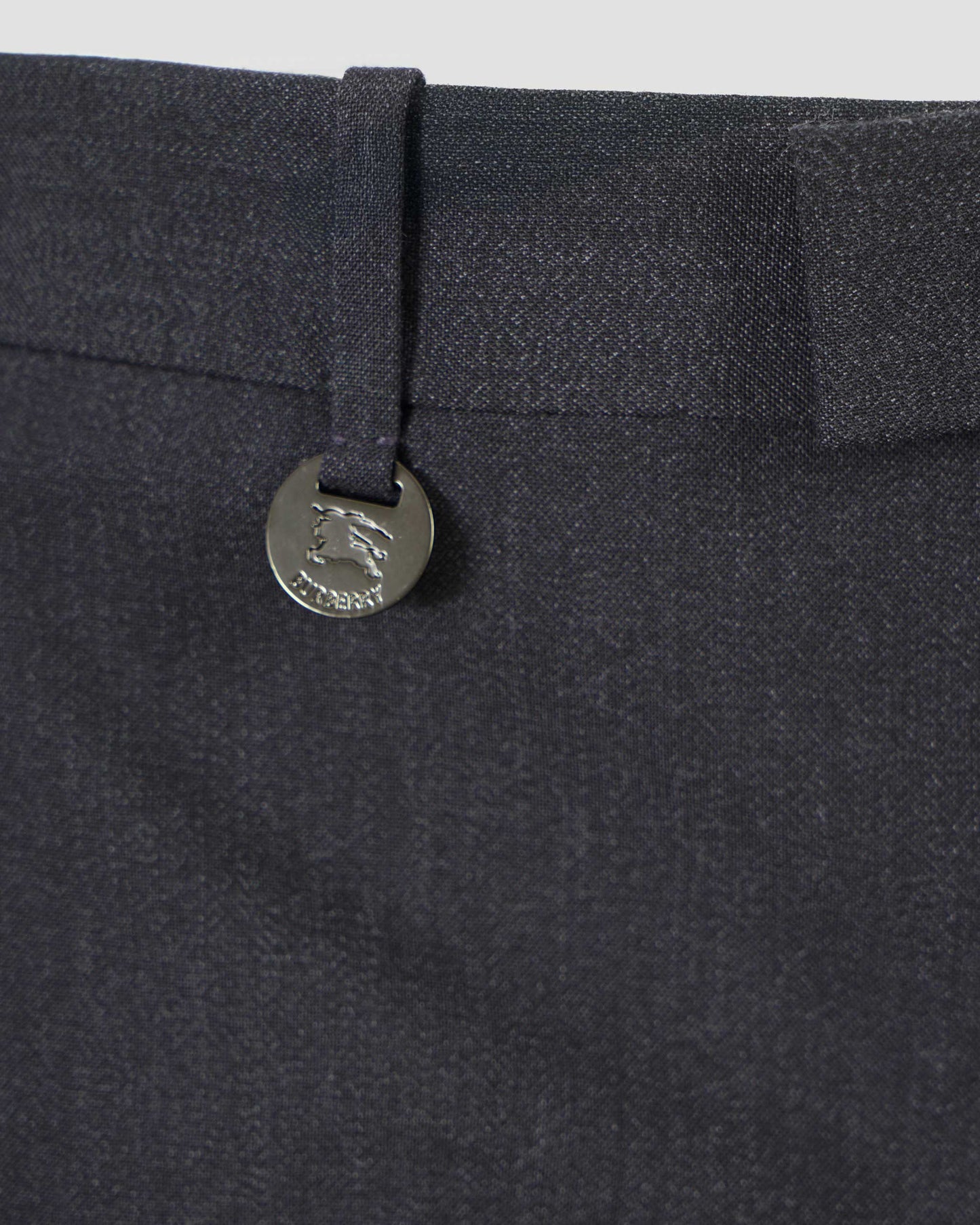 Check Wool Cashmere Tailored Trousers
