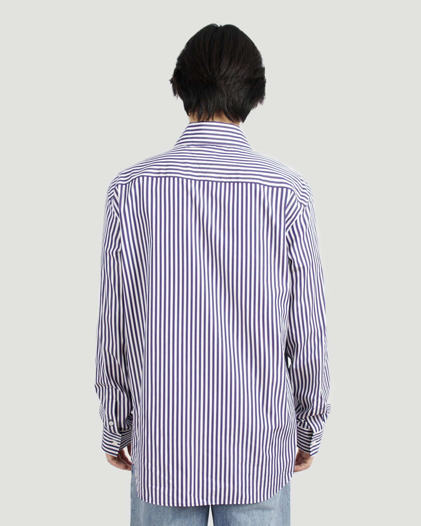 Striped Poplin Shirt