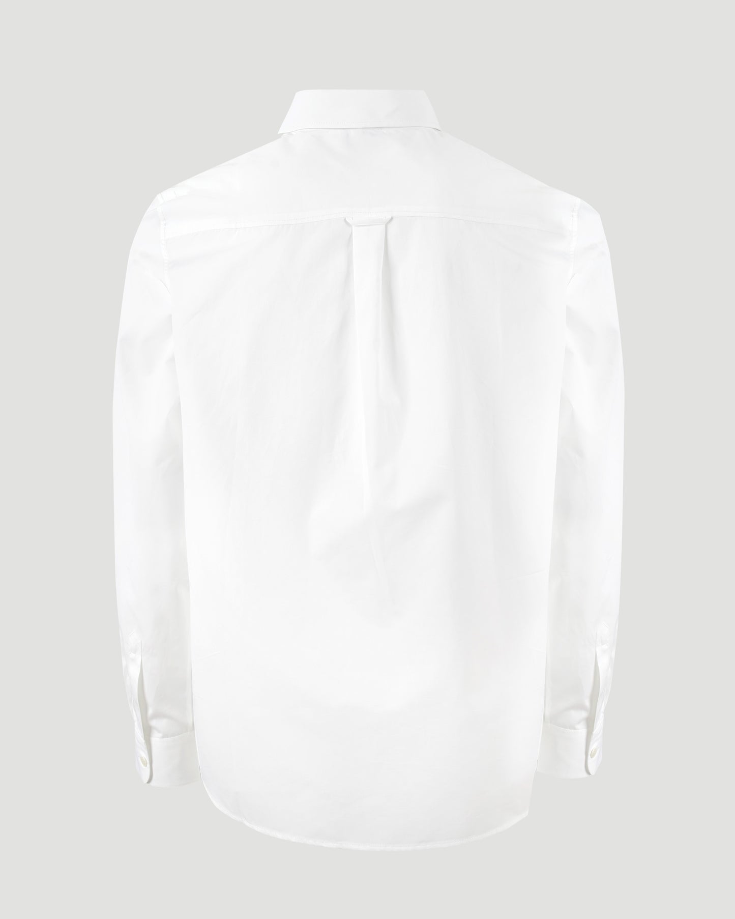 Embroidered Orange Oxford Shirt