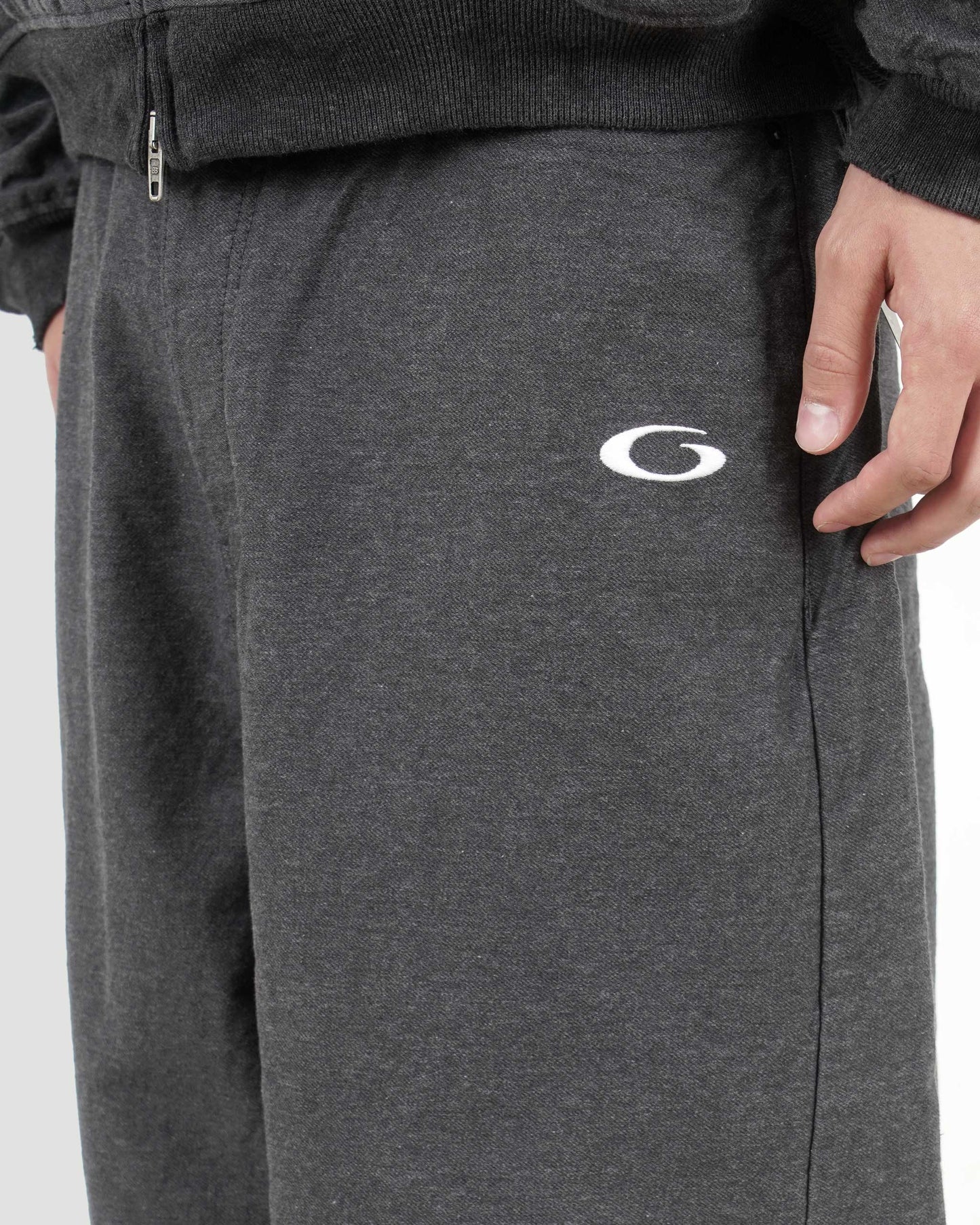 Trompe L'oeil Sweatpants in Anthracite