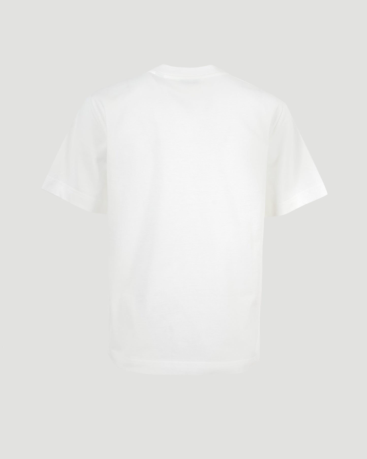 Check Cursive Logo Cotton T-shirt
