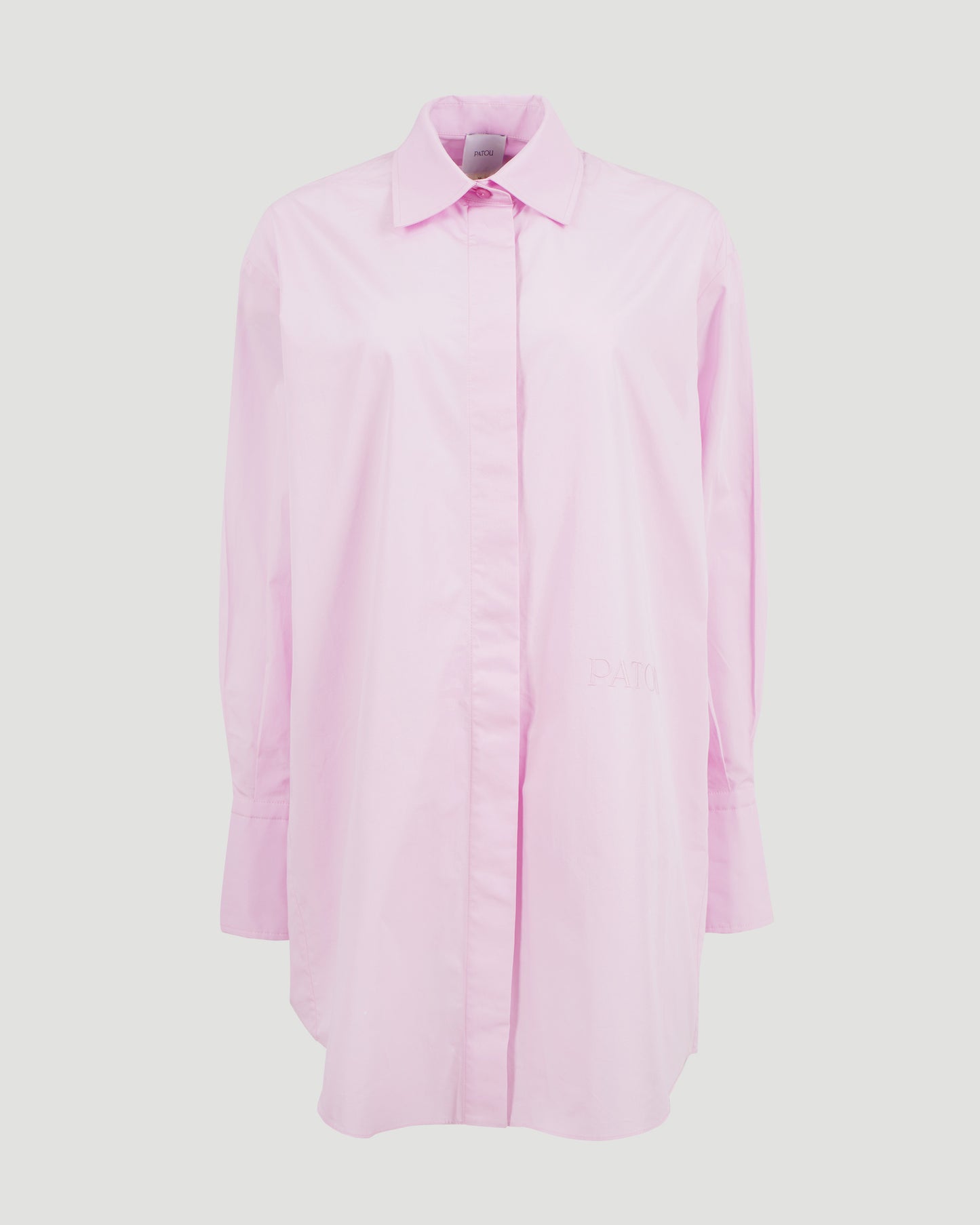 MINI SHIRT DRESS IN PINK